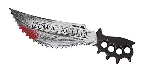 Rubies Cuchillo Zombie Killer 50 Cm Complementos, Multicolor, STD Unisex Adulto