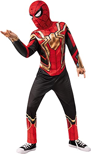 Rubies Disfraz Iron Spider, No way home, Marvel, Avengers, Infantil, Talla M (702955-M)