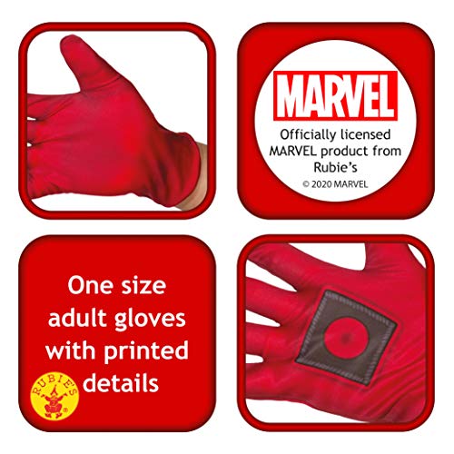 Rubies Guantes Deadpool Oficial, accesorio de superhéroe Marvel para adulto