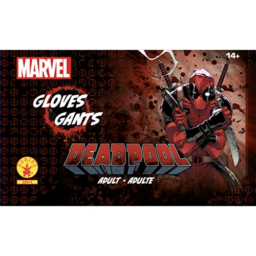 Rubies Guantes Deadpool Oficial, accesorio de superhéroe Marvel para adulto