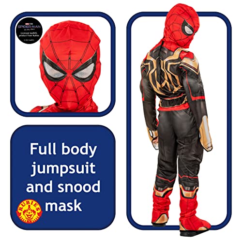 Rubies Marvel Deluxe Iron Spider-Man Boy's Fancy Dress Costume Large