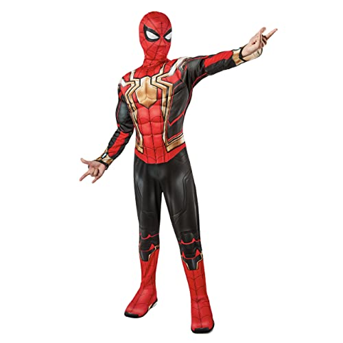 Rubies Marvel Deluxe Iron Spider-Man Boy's Fancy Dress Costume Large