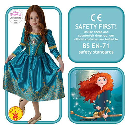 Rubies´s Disney Princess Disfraz, multicolor, Medium 5-6 Years, Height 116 cm (Rubie's 640720M)