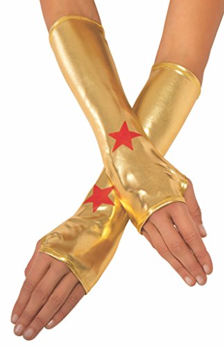 Rubies 's oficial de DC Wonder Woman adulto guantes guantes