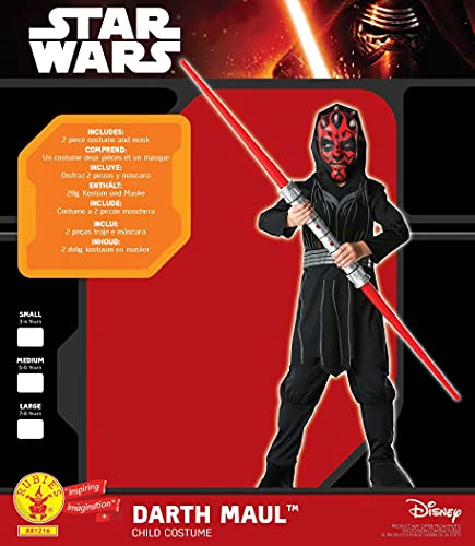 Rubies Star Wars Darth Maul Costume - Large (máscara/careta)