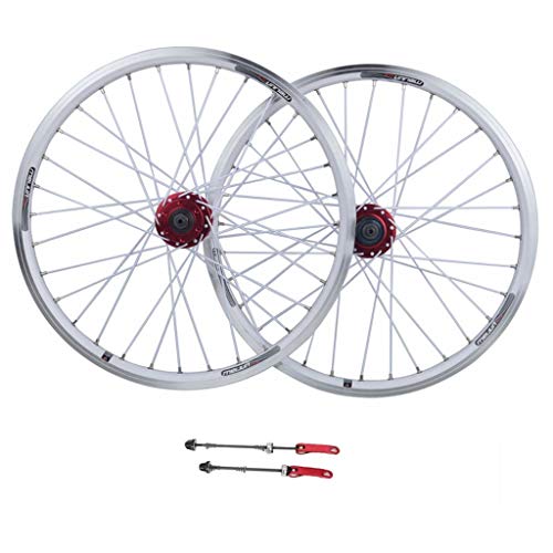 Ruedas De Bicicleta, 26 Pulgadas Aleación De Aluminio MTB Ruedas De Ciclismo V-Brake Freno De Disco Rodamientos Sellados 11 Velocidad Bicicleta Hibrida Turismo Deportes (Color : B, Size : 26inch)