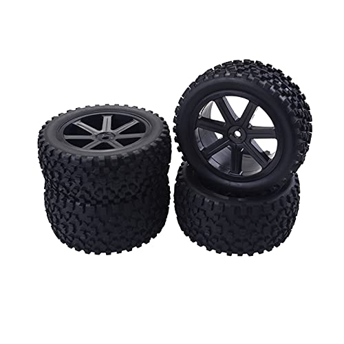 Ruedas RC Los neumáticos Traseros Delanteros se Ajustan Las Ruedas de los neumáticos de 12 mm Hex HUBS Inserciones de Espuma para REDCAT HPI 0 RC 1/10 Descuento DE Correo DE Corte 1:10 neumáticos RC