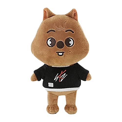 ruixin Juguete de peluche para niños de dibujos animados de peluche, juguete de peluche Skzoo de 8.2 pulgadas, lindo juguete de animales de peluche de Skzoo, muñeca de felpa suave Skz para niños