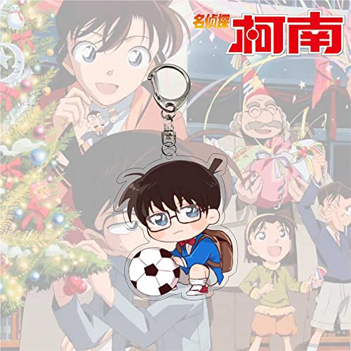 S-TZYY Detective Conan Llavero, Anime Acrílico Llavero de Dibujos Colgante Unisex Dibujos Cosplay Accesorios 8piezas 6cm