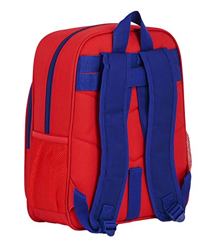 Safta 612045640 Mochila Junior niño Adaptable Carro Atlético de Madrid