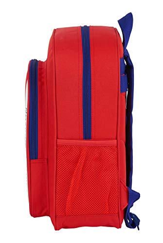 Safta 612045640 Mochila Junior niño Adaptable Carro Atlético de Madrid