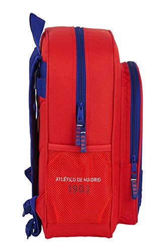 Safta 612045640 Mochila Junior niño Adaptable Carro Atlético de Madrid