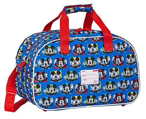 Safta Bolsa de Deporte de Mickey Mouse Me Time, 400x230x240mm