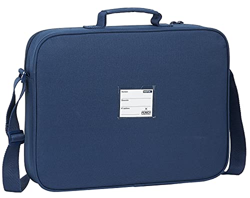 Safta Cartera Extraescolares de Munich Spike, 380x60x280 mm, Azul Marino