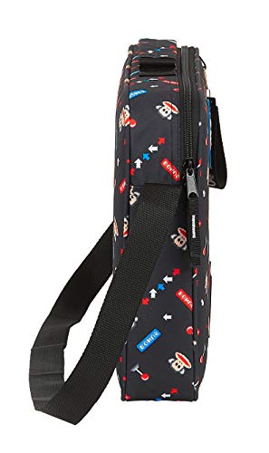 Safta Cartera Extraescolares de Paul Frank Retro Gamer, 380x60x280mm