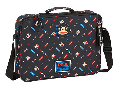 Safta Cartera Extraescolares de Paul Frank Retro Gamer, 380x60x280mm