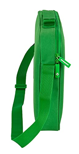 Safta Cartera Extraescolares de Real Betis Balompié, 380x60x280 mm, Verde