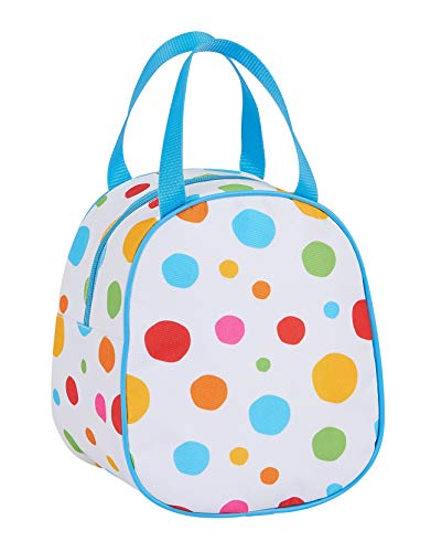 Safta- Cleo & Cuquin Porta merienda, Color blanco/multicolor, Mediana (M607A)