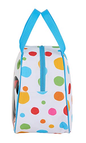 Safta- Cleo & Cuquin Porta merienda, Color blanco/multicolor, Mediana (M607A)