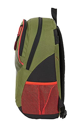 Safta Mochila Escolar de Munich Dynamo, 320x160x440 mm, Verde