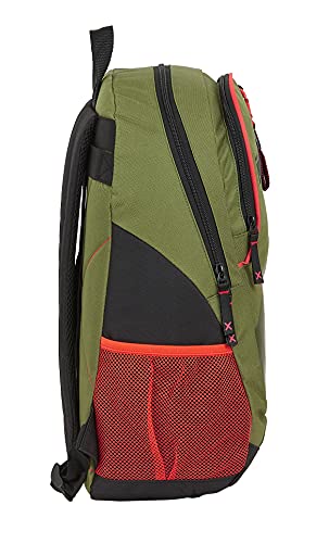 Safta Mochila Escolar de Munich Dynamo, 320x160x440 mm, Verde