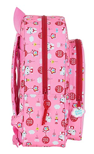 Safta Mochila Escolar Infantil Hello Kitty Balloon, 260x110x340mm