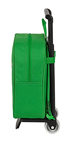 Safta Mochila Guardería con Carro Real Betis Balompié, 220x100x270 mm, Verde