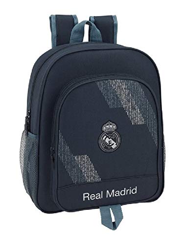 Safta Mochila Junior Adaptable A Carro Real Madrid, (611834640)