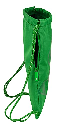 Safta Saco Deportivo Cierre de Cordones de Real Betis Balompié, 350xx450 mm, Verde