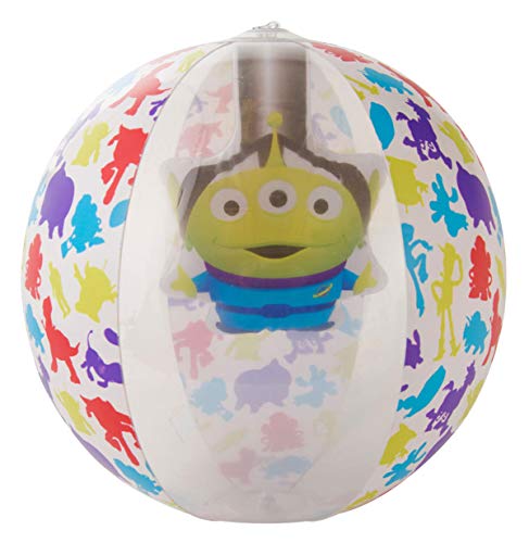 Sambro DTS-3396 - Pelota de Agua con Efecto 3D, Aprox. 45 cm, diseño de Toy Story con Alien, para niños a Partir de 2 años, con válvula de Seguridad, Ideal para Piscina, Playa y Piscina