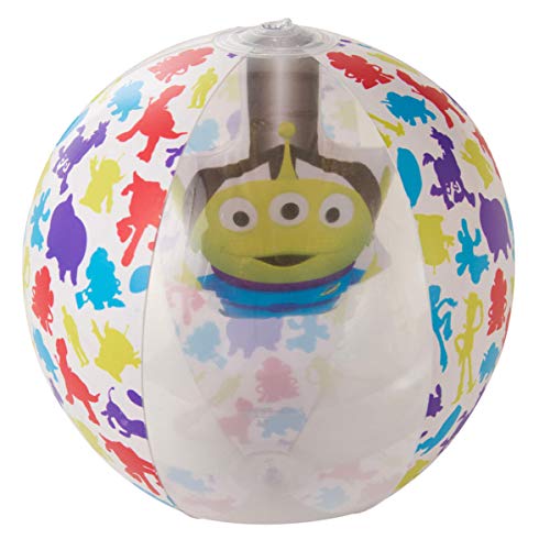 Sambro DTS-3396 - Pelota de Agua con Efecto 3D, Aprox. 45 cm, diseño de Toy Story con Alien, para niños a Partir de 2 años, con válvula de Seguridad, Ideal para Piscina, Playa y Piscina