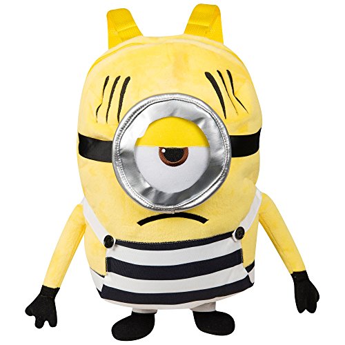 SAMBRO - Mi Villano Favorito 3. Mochila de peluche 31cm. Personaje Minions