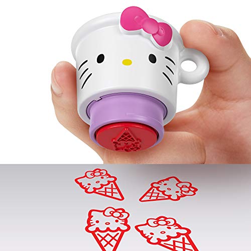 Sanrio Hello Kitty Mini Figuras Coleccionables con un lápiz y un llavero (Mattel GVB10)