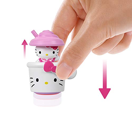 Sanrio Hello Kitty Mini Figuras Coleccionables con un lápiz y un llavero (Mattel GVB10)