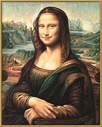 Schipper 609130511 - Pintura por Números - Mona Lisa, de 40 x 50 cm [importado de Alemania]