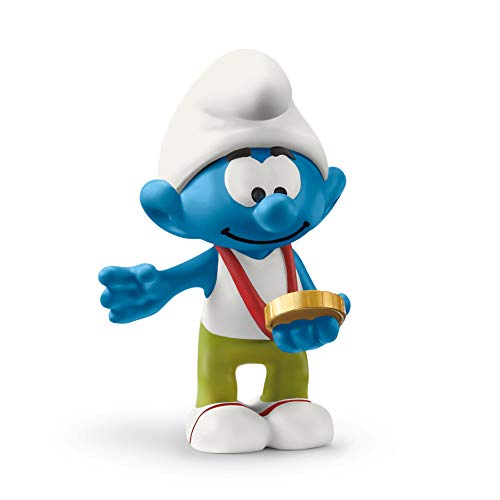 Schleich- Smurfs Pitufo con Medalla (20822)