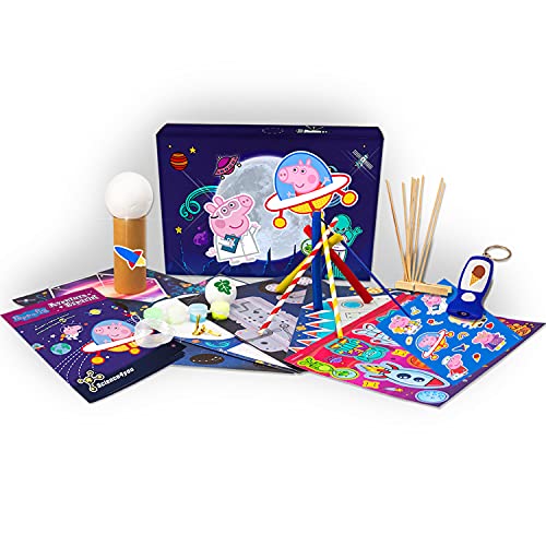 SCIENCE FOR YOU- Juego LA Aventura Espacial DE Peppa Pig con 17 Actividades, Multicolor (80002981)