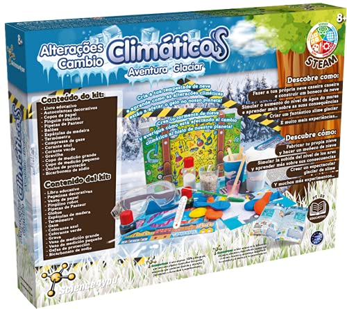 Science4you-Science4you, Cambio Climático-Aventura En El Hielo, Juego para 8+ años, Serie 'EcoScience', Multicolor (SY-80002967)