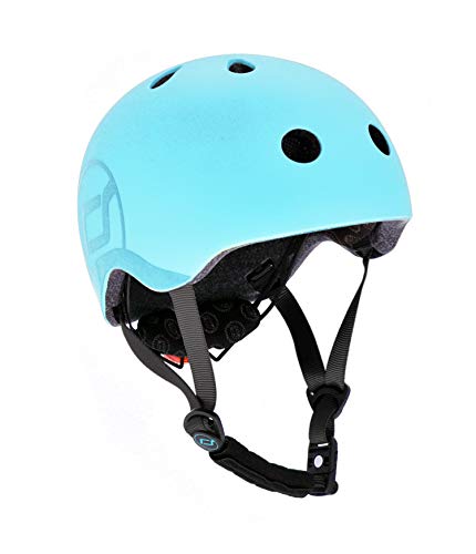 Scoot & Ride Kinder Fahrradhelm Casco de Bicicleta, Unisex Adulto, Morado, 51 bis 55cm