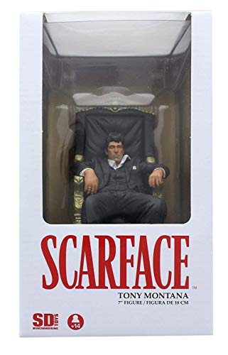 SD toys Sitting Tony Montana Figure 18 Cm Scarface Official Merchandising Muñecas, Color (Dirac MAR188514)