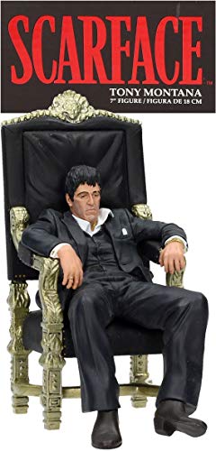 SD toys Sitting Tony Montana Figure 18 Cm Scarface Official Merchandising Muñecas, Color (Dirac MAR188514)