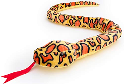 Serpiente felpa gigante - 180cm - Juguetes blandos para niños (Orange)