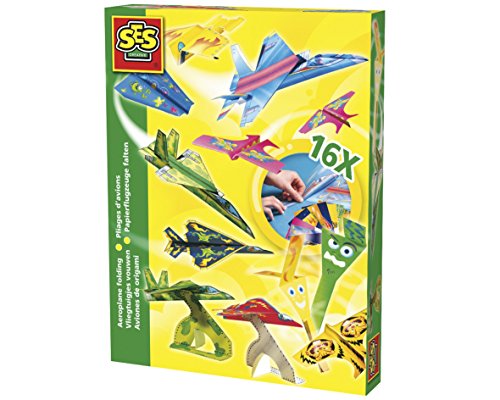 SES Creative- Set de Montaje de Aviones para niños SES, Multicolor (00852)