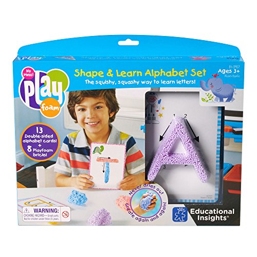 Set para modelar y aprender el alfabeto con Playfoam de Learning Resources