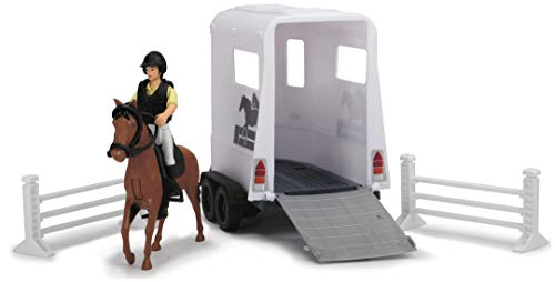 Set XL Playlife caballo AMG 500 con figura y accesorios (Dickie 3838002)