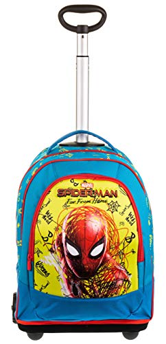 Seven Big Trolley Spider-man Movie Legendary Trolley para portátil 48 centimeters 30 Multicolor (Blu e Rosso)