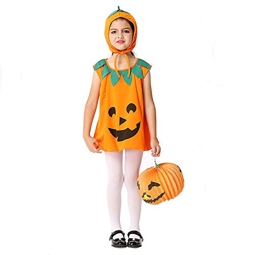 Shangrui Chicas Cosplay Traje de Hadas Naranja Vestido de Calabaza Vestido de Lujo Disfraz