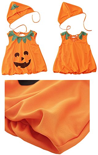 Shangrui Chicas Cosplay Traje de Hadas Naranja Vestido de Calabaza Vestido de Lujo Disfraz