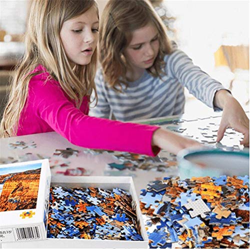 SHANGZHIQIN 100/300/500/1000 Piece Jigsaw Puzzle Game Adults Kids Toy, Salamanca Cathedral is a Late Gothic and Baroque Catedral Educational Toys