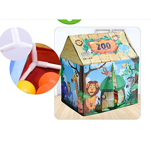 Sharplace Tienda de Campaña Infantil Temática de Indios/Circo/Casa de Postre Juego al Aire Libre/ Interior para Niños Niñas - #4